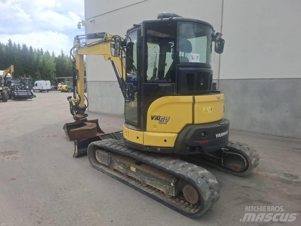 Yanmar Vio 57-6A حفارات صغيرة أقل من 7 طن (حفارات صغيرة)