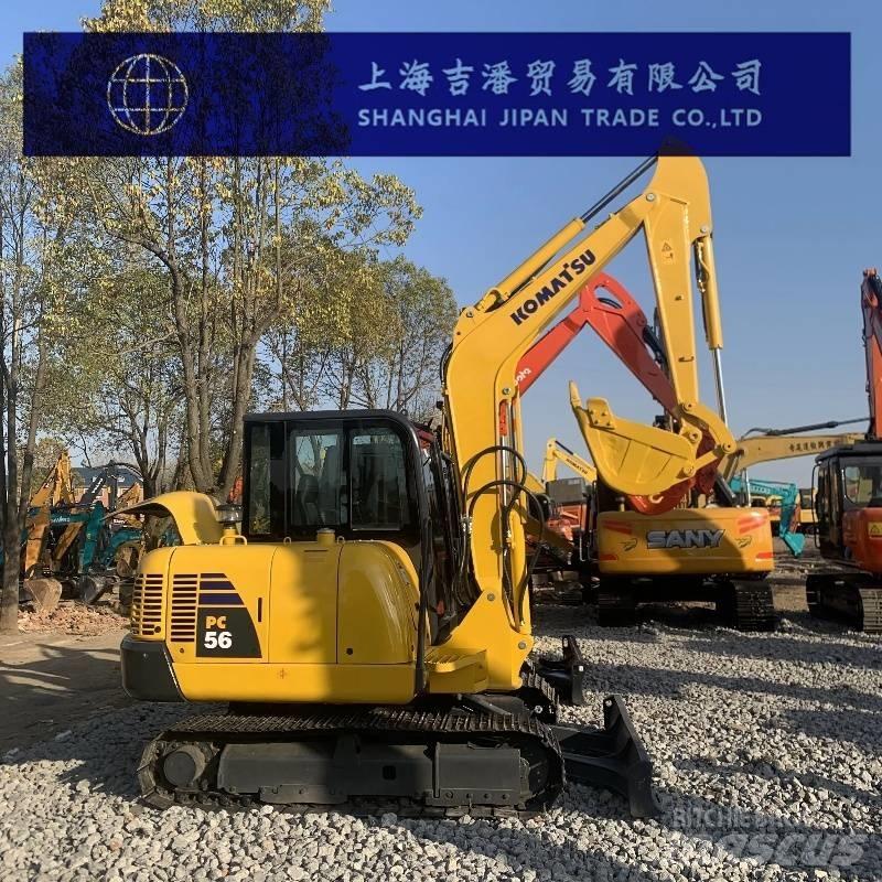 Komatsu PC 56 حفارات صغيرة أقل من 7 طن (حفارات صغيرة)