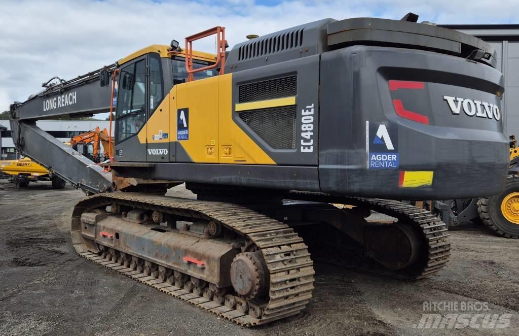 Volvo EC 480 E L حفارات زحافة