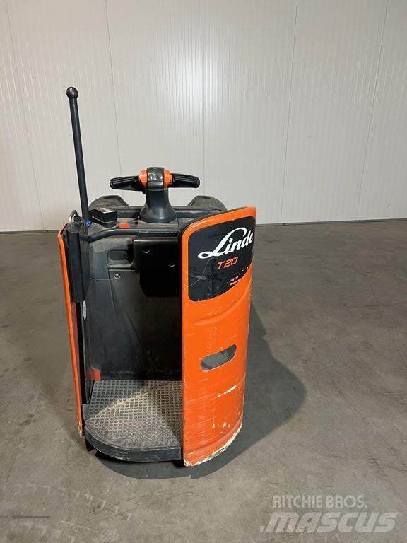 Linde T20SP-02 شاحنة يدوية بمنصة نقالة
