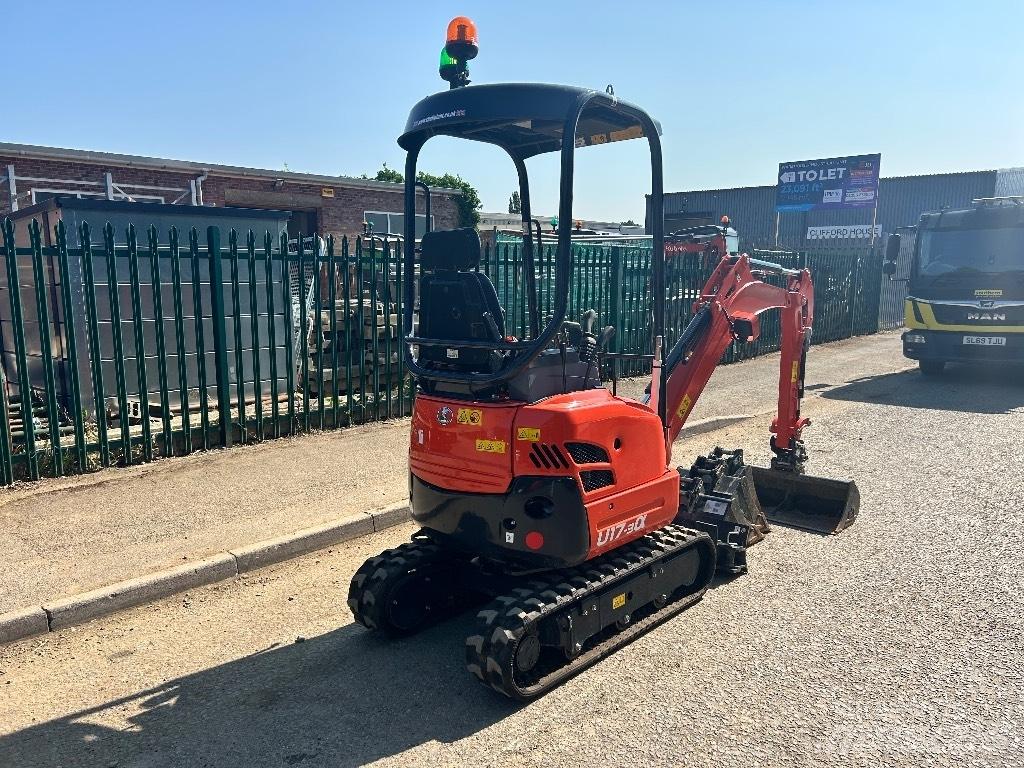 Kubota U 17-3 حفارات صغيرة أقل من 7 طن (حفارات صغيرة)