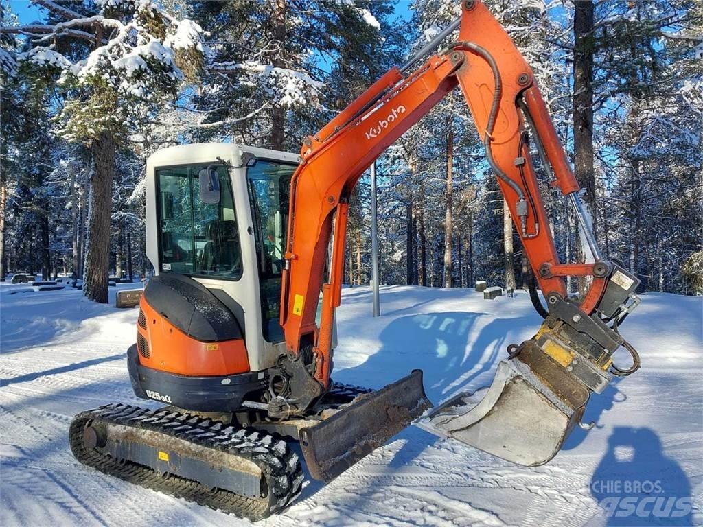 Kubota U25-3 حفارات صغيرة أقل من 7 طن (حفارات صغيرة)