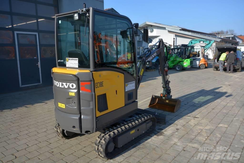 Volvo EC 18 E حفارات صغيرة أقل من 7 طن (حفارات صغيرة)