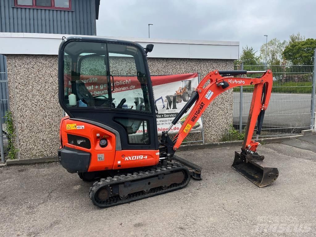 Kubota KX019-4 حفارات صغيرة أقل من 7 طن (حفارات صغيرة)