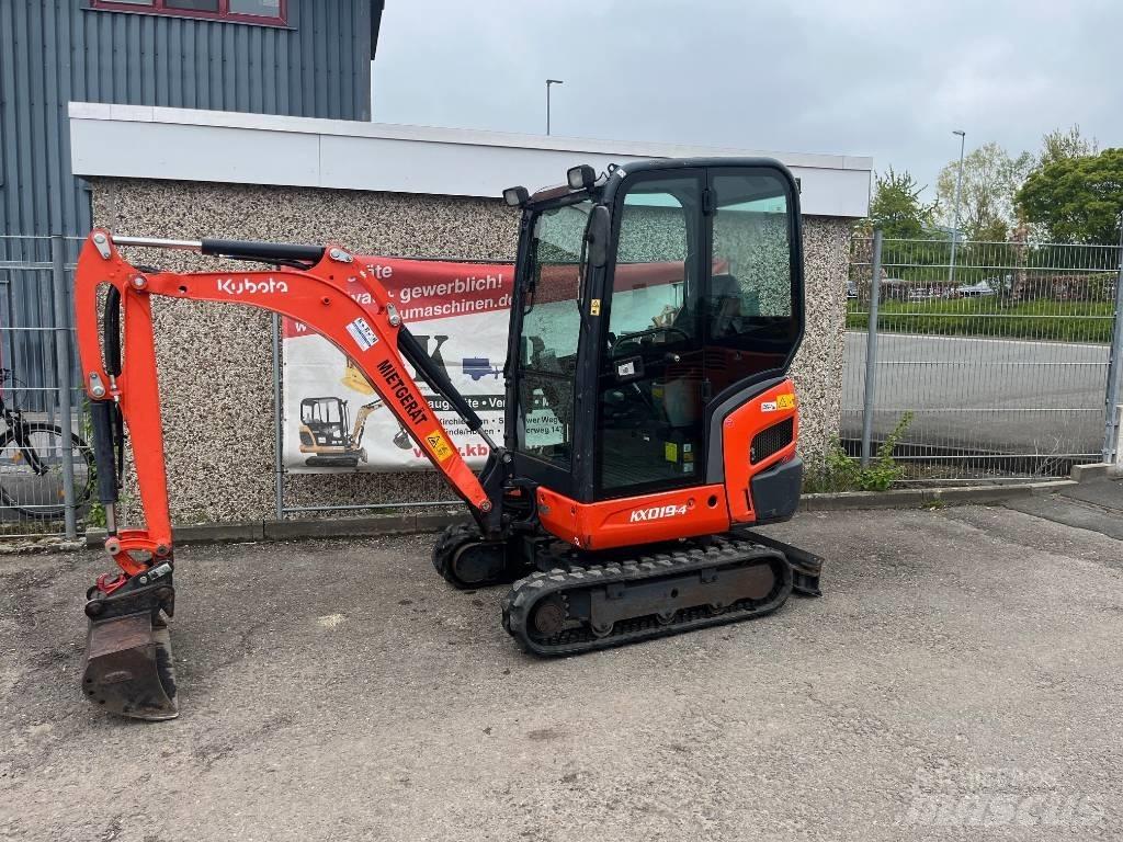 Kubota KX019-4 حفارات صغيرة أقل من 7 طن (حفارات صغيرة)