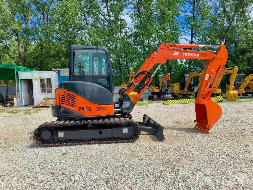 Hitachi ZX 50 U-3 B حفارات صغيرة أقل من 7 طن (حفارات صغيرة)