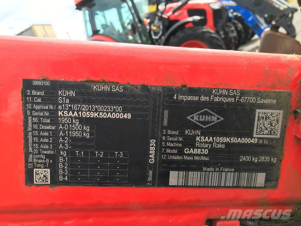Kuhn GA 8830 محشات