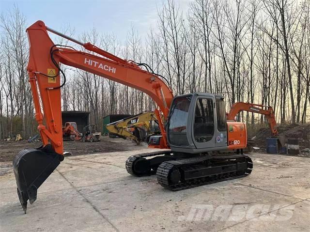 Hitachi EX120 حفارات زحافة
