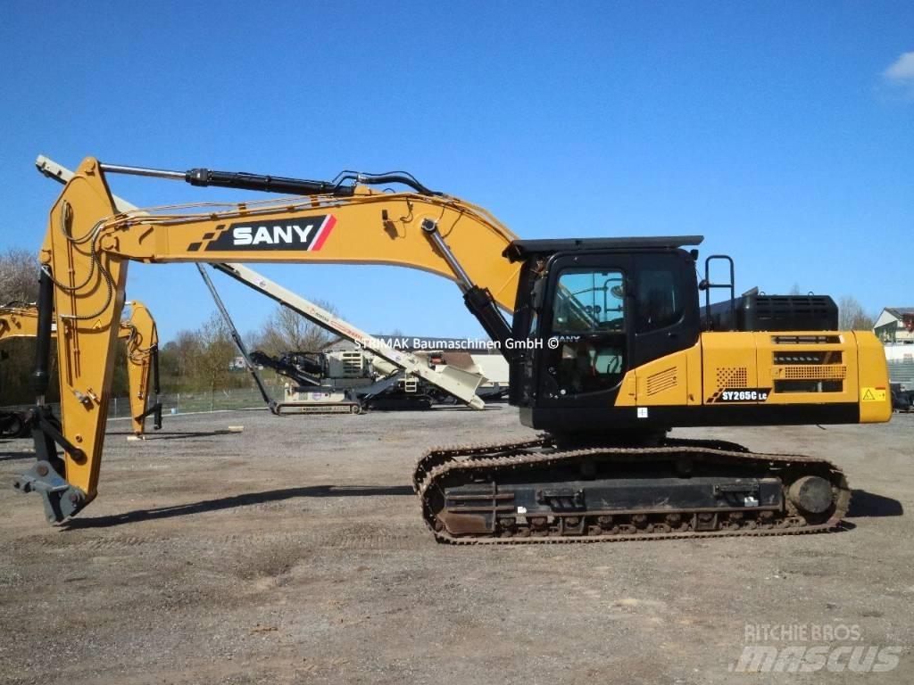Sany SY 265 CLC حفارات زحافة