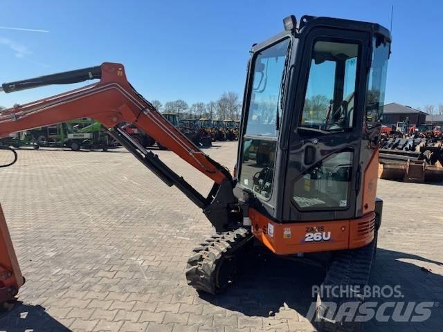 Hitachi ZX 26 حفارات صغيرة أقل من 7 طن (حفارات صغيرة)