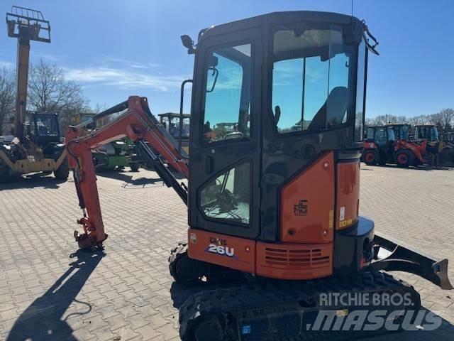 Hitachi ZX 26 حفارات صغيرة أقل من 7 طن (حفارات صغيرة)