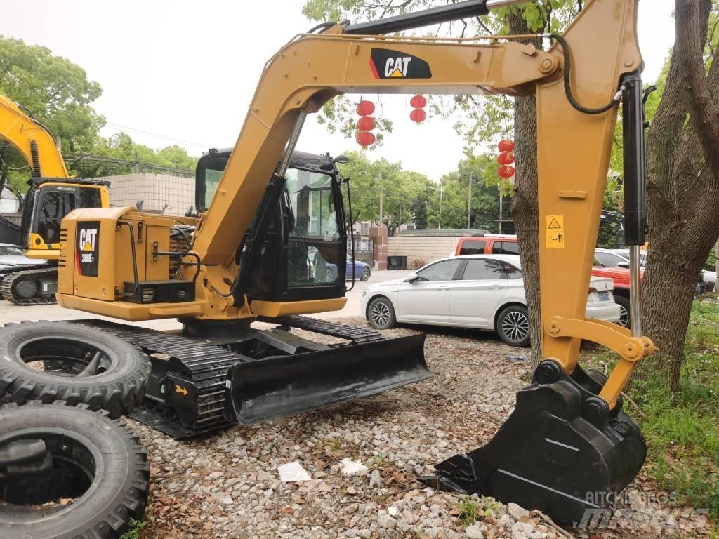 CAT 308 E 2 حفارات زحافة