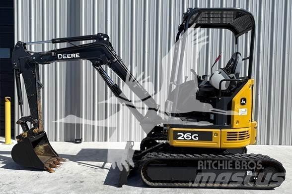 John Deere 26G حفارات صغيرة أقل من 7 طن (حفارات صغيرة)