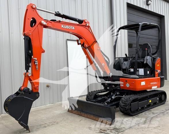 Kubota KX033-4 حفارات صغيرة أقل من 7 طن (حفارات صغيرة)