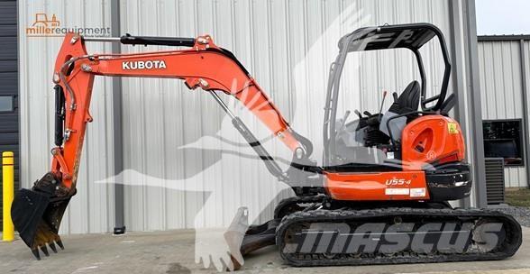 Kubota U55-4 حفارات صغيرة أقل من 7 طن (حفارات صغيرة)