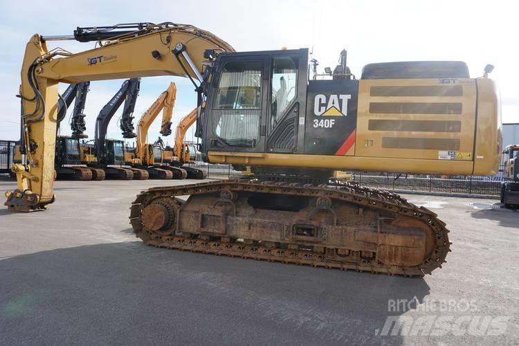 CAT 340F حفارات زحافة