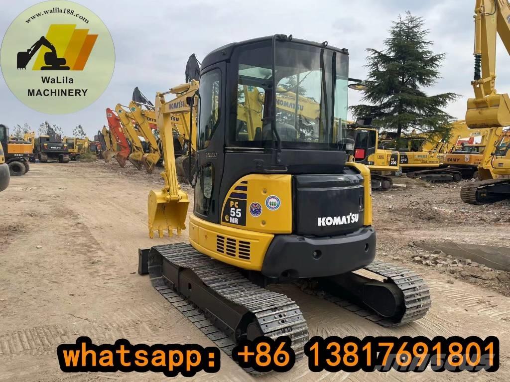 Komatsu PC 55 MR-3 حفارات صغيرة أقل من 7 طن (حفارات صغيرة)