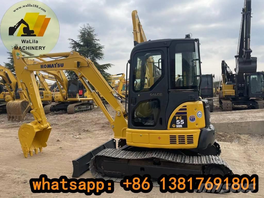 Komatsu PC 55 MR-3 حفارات صغيرة أقل من 7 طن (حفارات صغيرة)