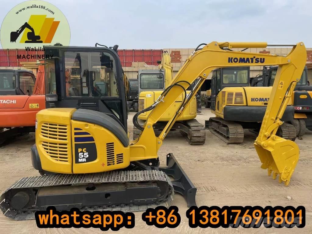 Komatsu PC 55 MR-3 حفارات صغيرة أقل من 7 طن (حفارات صغيرة)