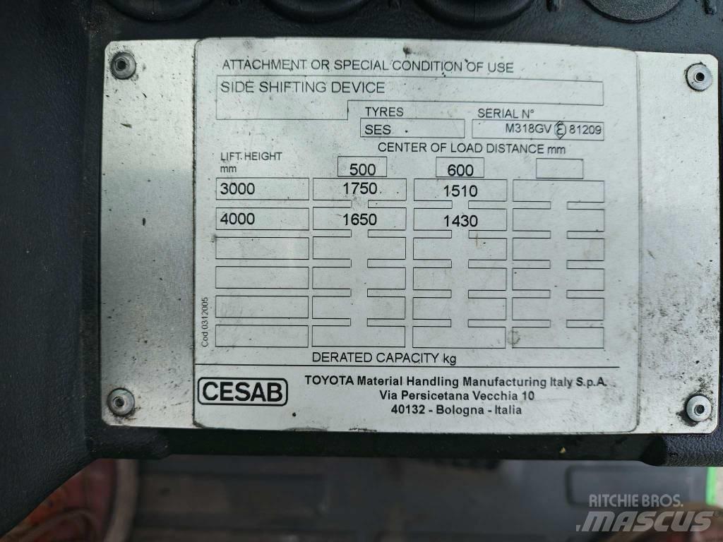 Cesab M 318 G شاحنات LPG