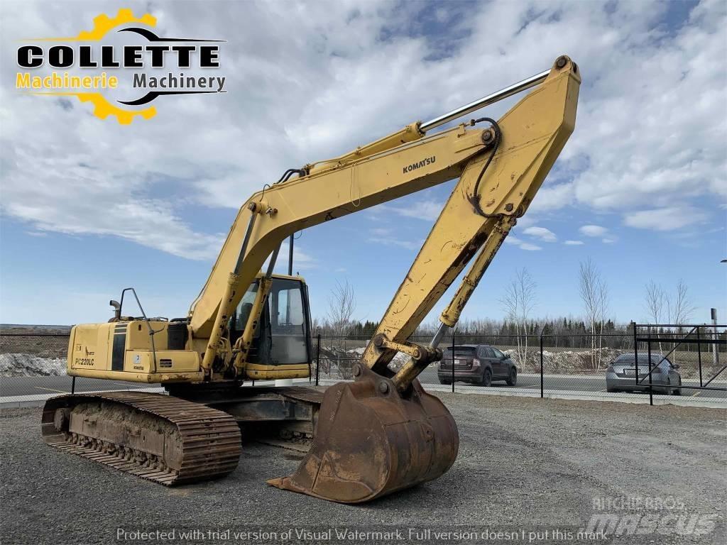 Komatsu PC 220-6 حفارات زحافة