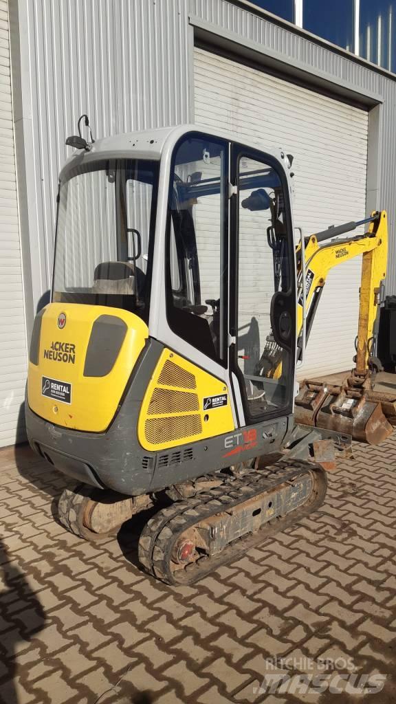 Wacker Neuson ET 18 حفارات زحافة