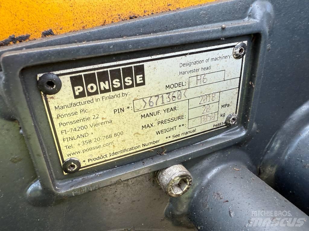 Ponsse ERGO 8W حصادات