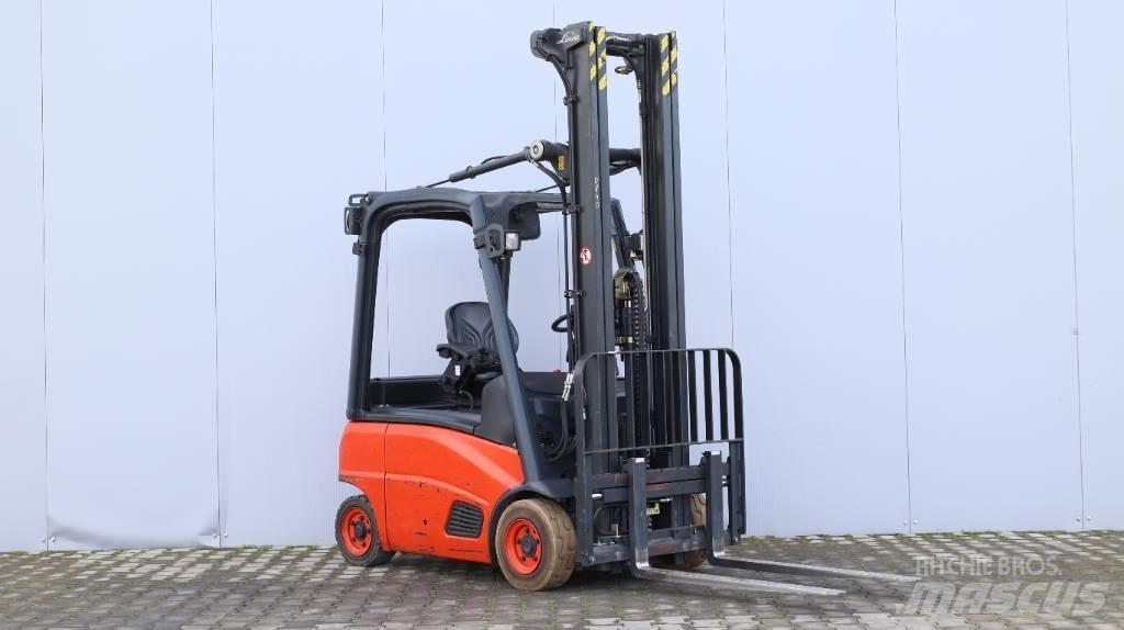 Linde E 16 P شاحنات ذات رافعات شوكية تعمل بالكهرباء