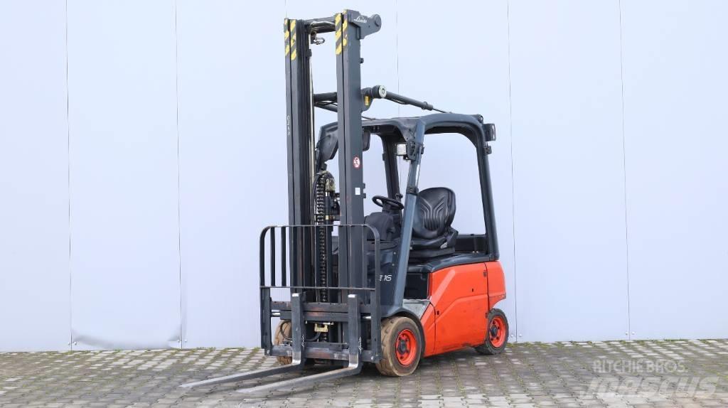 Linde E 16 P شاحنات ذات رافعات شوكية تعمل بالكهرباء