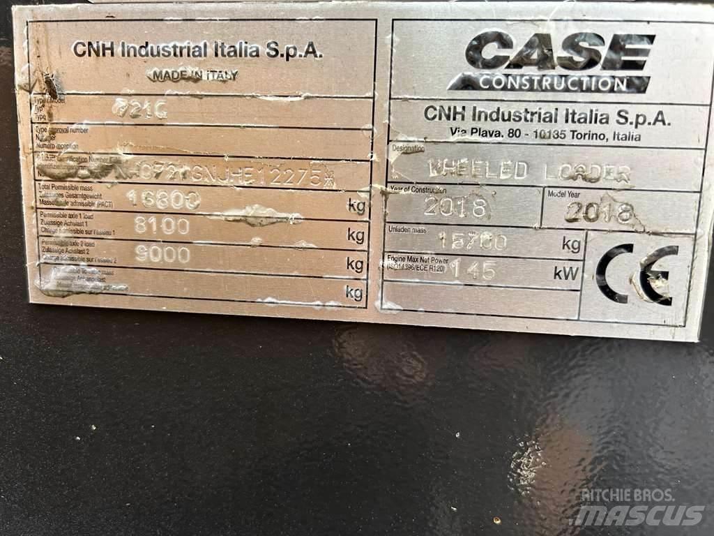 CASE 721G XR لوادر بعجل