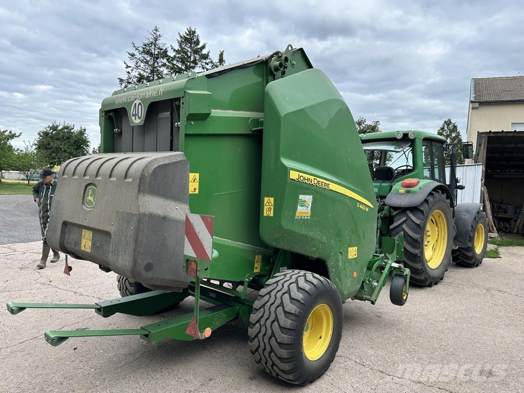 John Deere V461M محزمات مستديرة