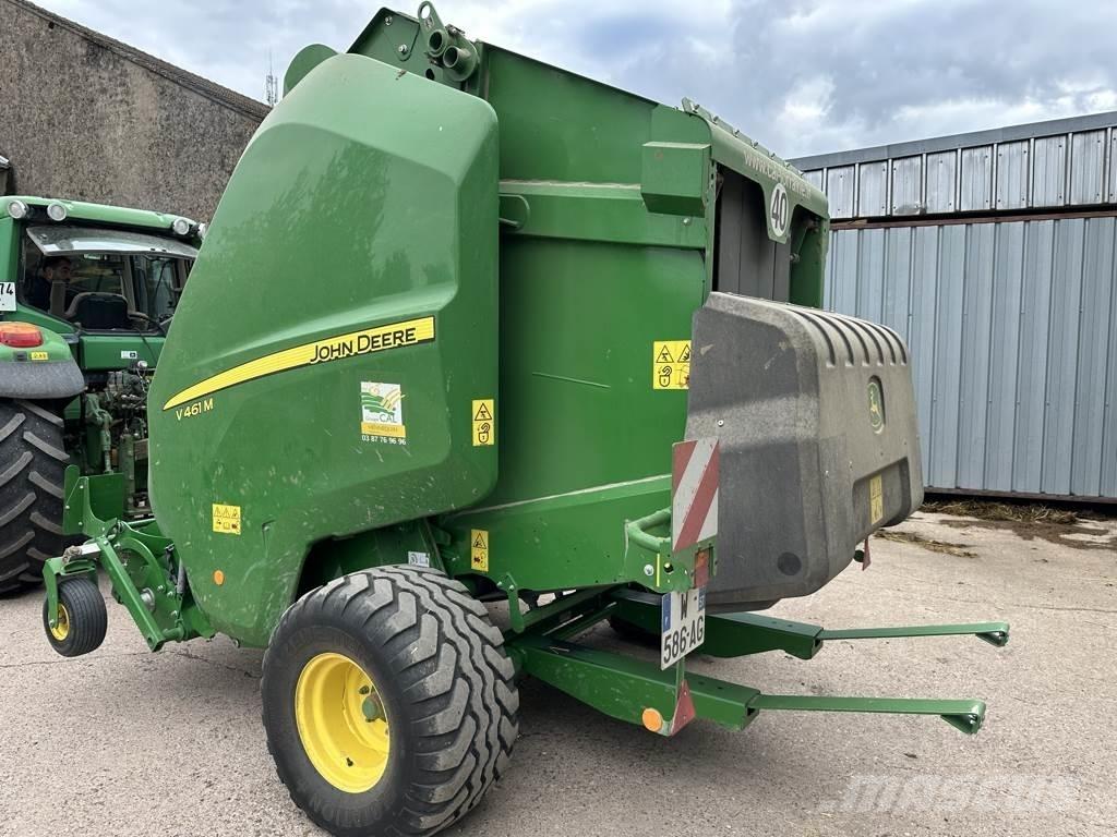 John Deere V461M محزمات مستديرة
