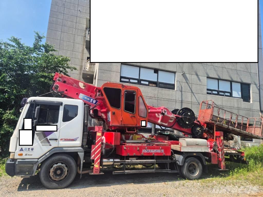 Horyong SKY450 المنصات الهوائية المثبتة على شاحنة