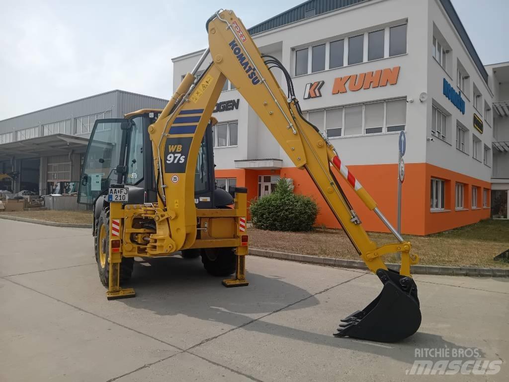Komatsu WB 97 S- 8 لوادر ذات جرافات عكسية