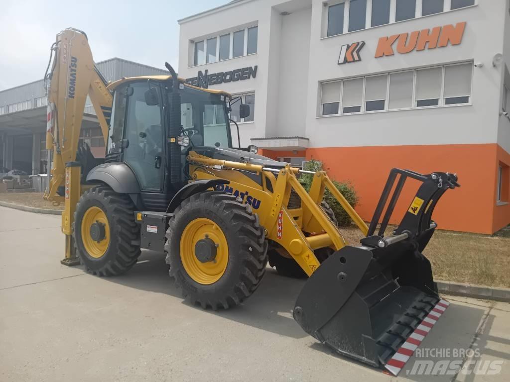 Komatsu WB 97 S- 8 لوادر ذات جرافات عكسية