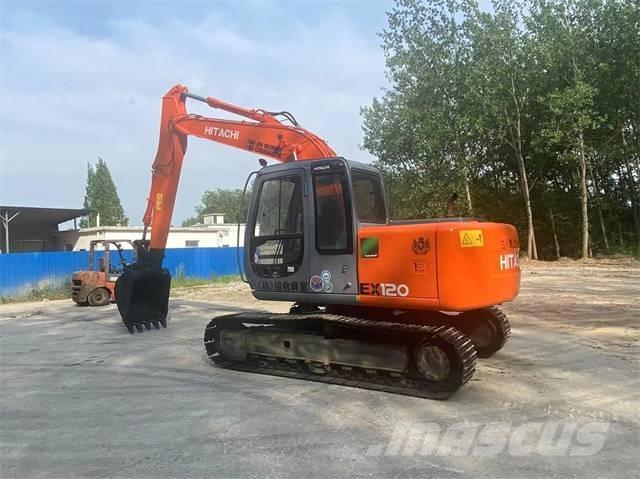 Hitachi EX120 حفارات زحافة