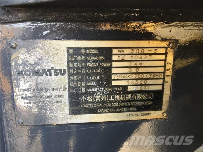 Komatsu WA 380-3 لوادر بعجل
