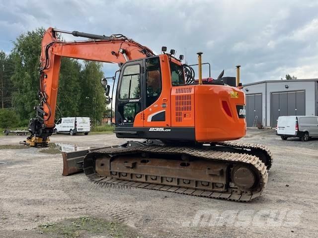 Doosan DX235 LCRD حفارات زحافة