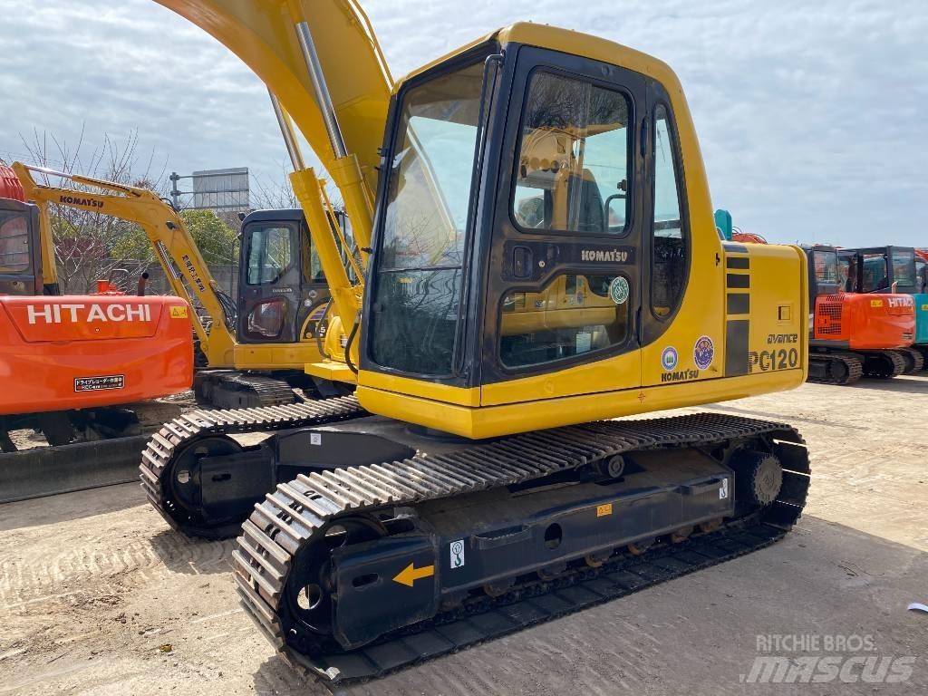 Komatsu PC120 حفارات زحافة