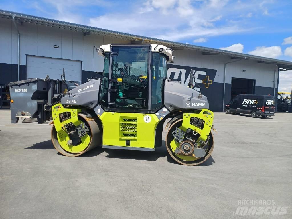 Hamm DV+ 70i VO-S مداحل ثنائية الاسطوانة