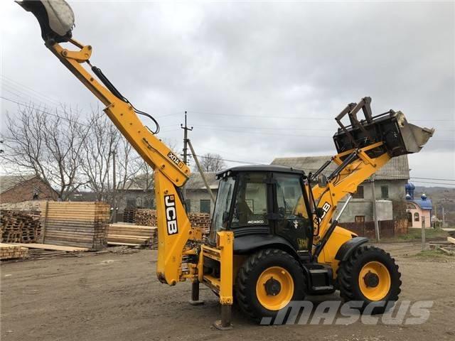 JCB 4 CX لوادر ذات جرافات عكسية