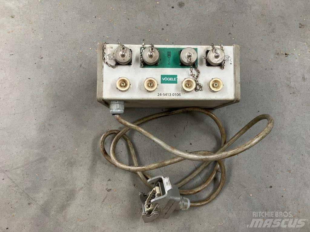 Vögele S 800/700/600 معدات السفلتة