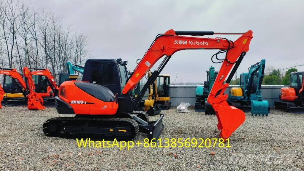 Kubota KX 183 حفارات صغيرة أقل من 7 طن (حفارات صغيرة)