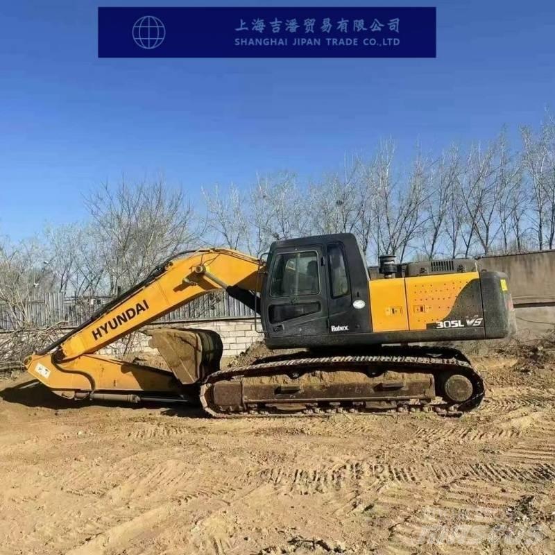 Hyundai 305L حفارات زحافة