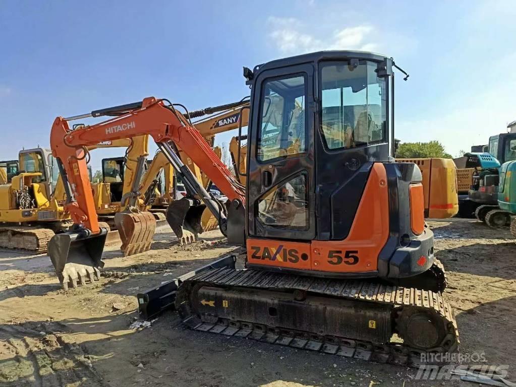 Hitachi ZX 55 حفارات صغيرة أقل من 7 طن (حفارات صغيرة)