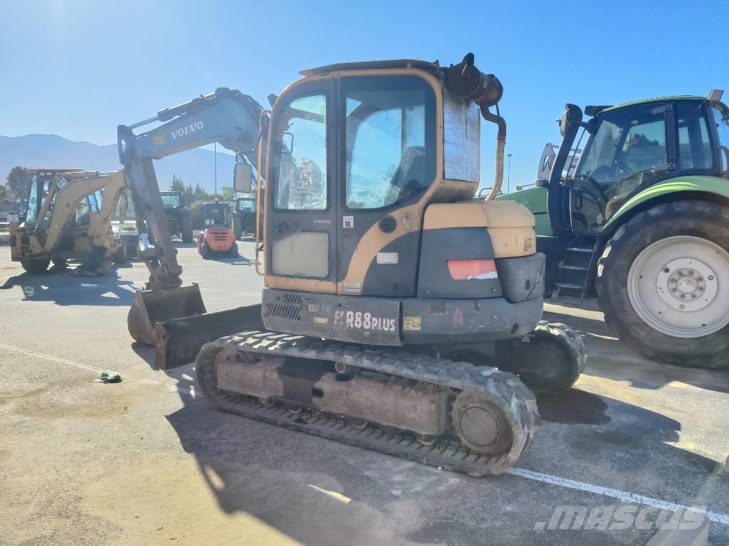 Volvo ECR 88 PLUS حفارات وسط 7 طن - 12 طن