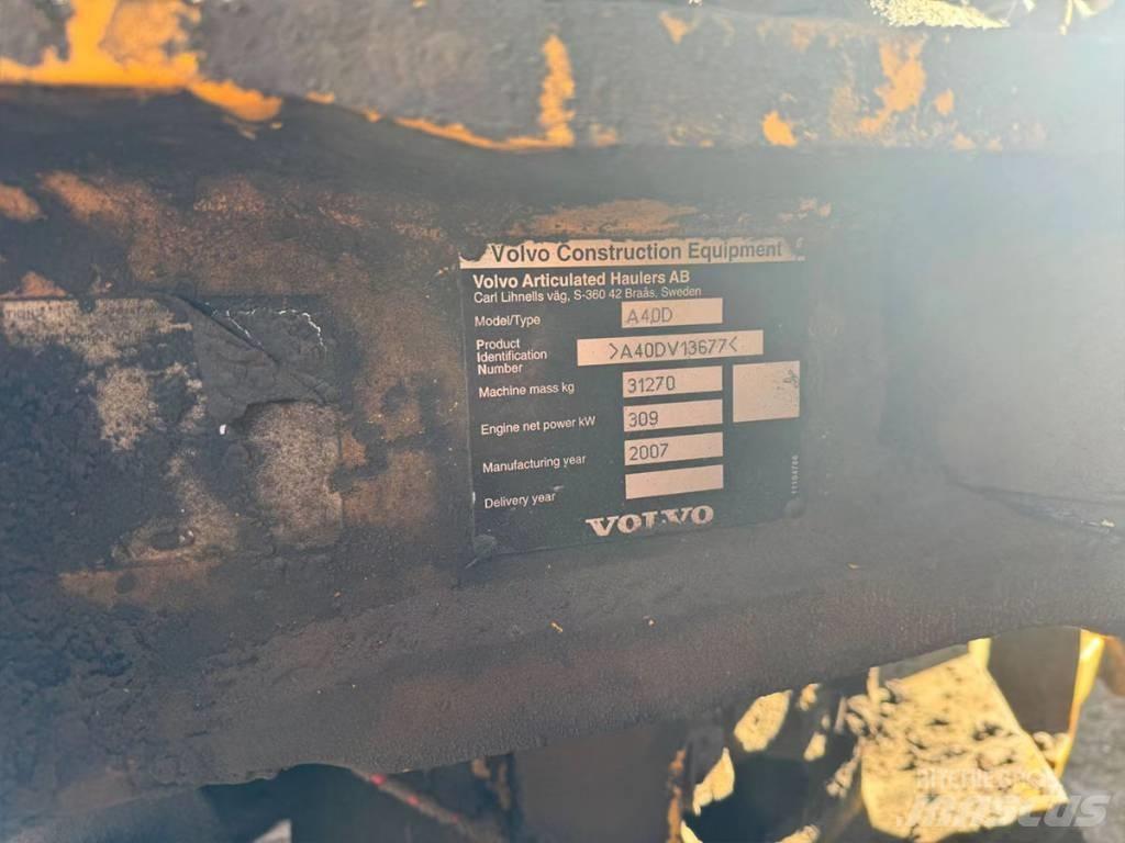 Volvo A 40 D ساحبات مفصلية
