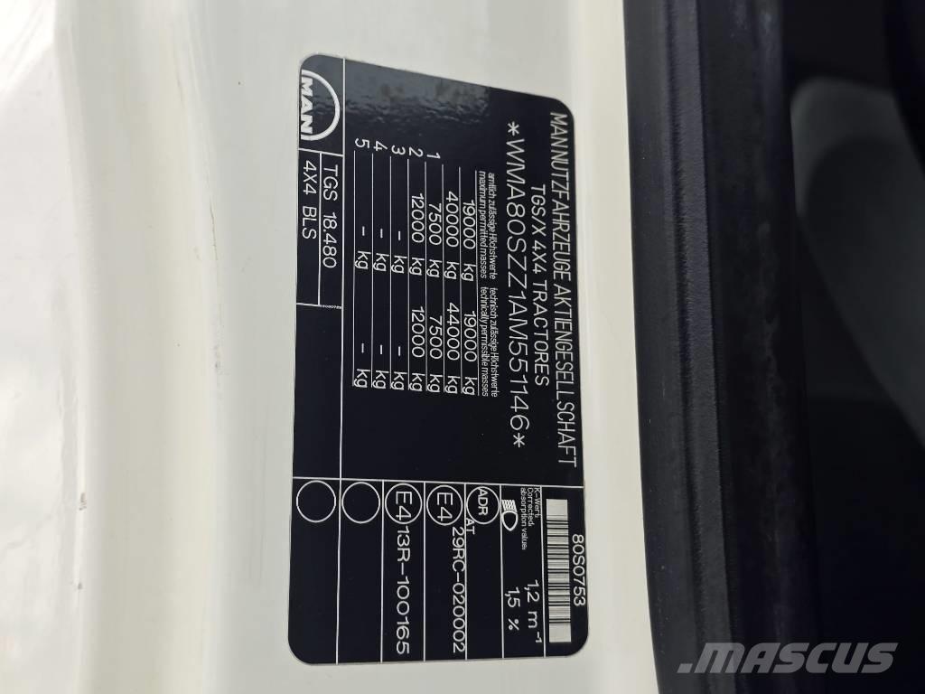 MAN 18.480 وحدات الجر