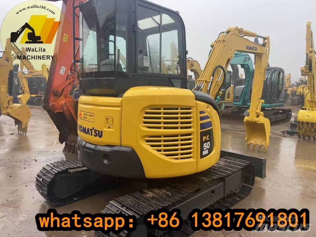 Komatsu PC 50 MR حفارات صغيرة أقل من 7 طن (حفارات صغيرة)