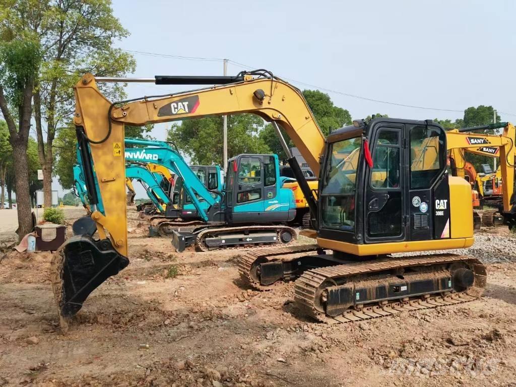 CAT 308e حفارات زحافة